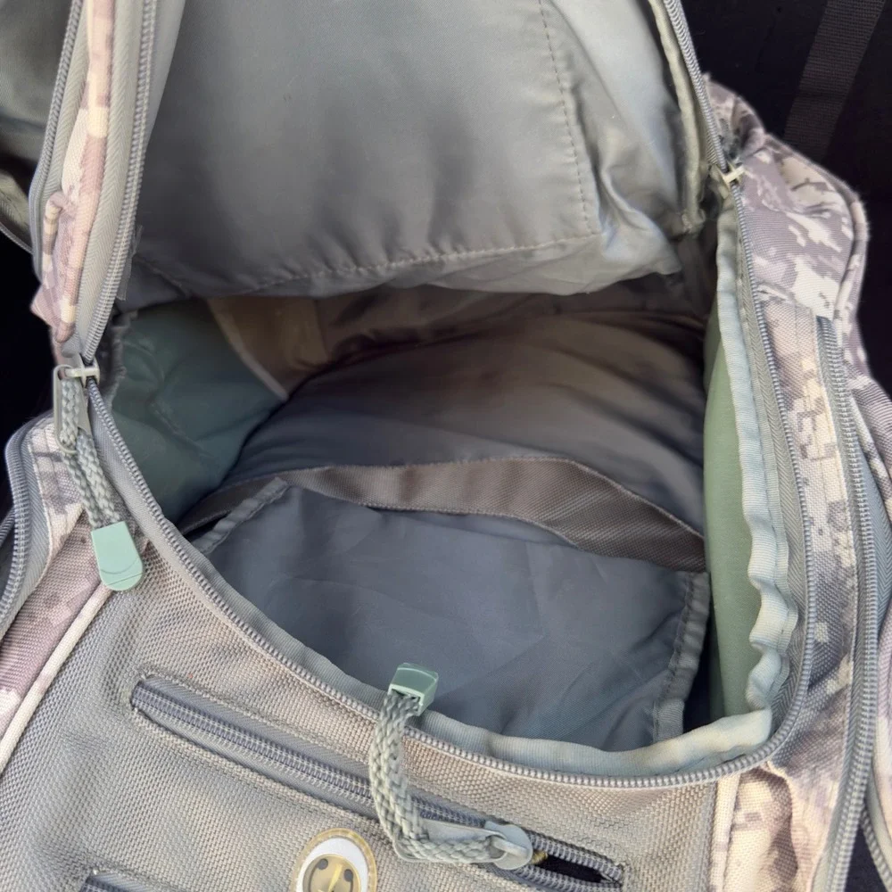U.S. Army National Guard Digital Camo Tactical Backpack Grey Size Large